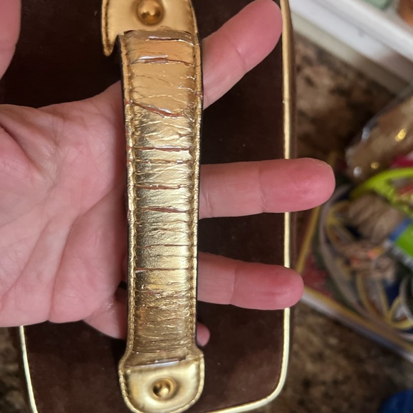 Y2K Juicy couture velour train case EUC Brown & Pink - Picture 9 of 15